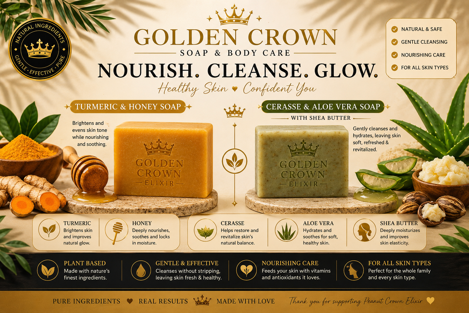 Golden Crown Soap & Body Care