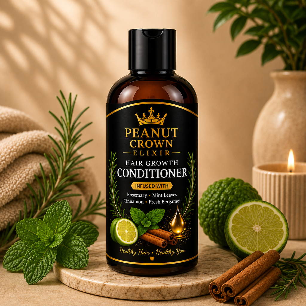 Peanut Crown Elixir Wash Day Set