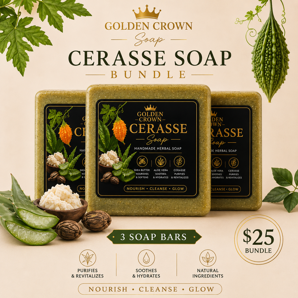 Golden Crown Soap-3 Bars Bundle